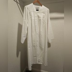 White Grad Gown - Free with other purchase